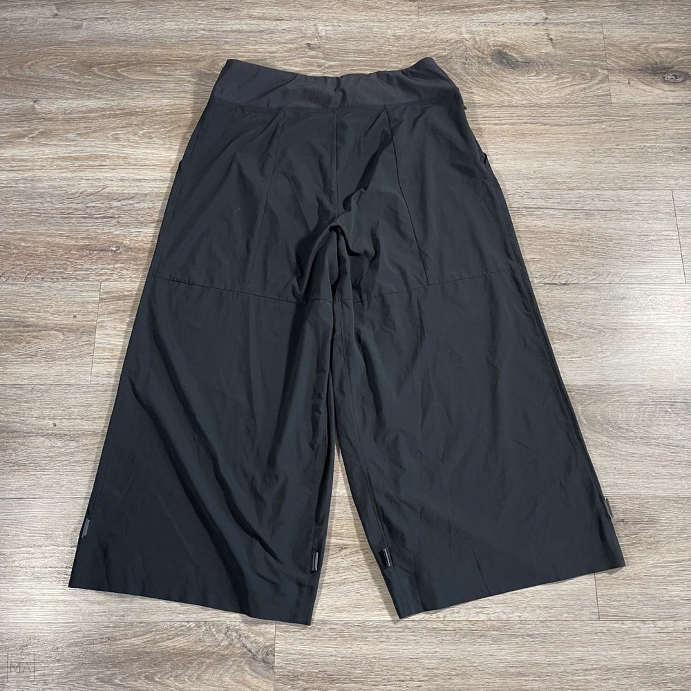 Title Nine Women's Pants Round Trip Wide Leg Crop Outdoor Athleisure L Black - Picture 9 of 9